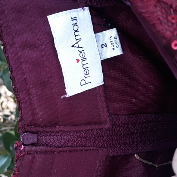 Red Sexy Lace Premier Amour Dress - Picture 4 of 8